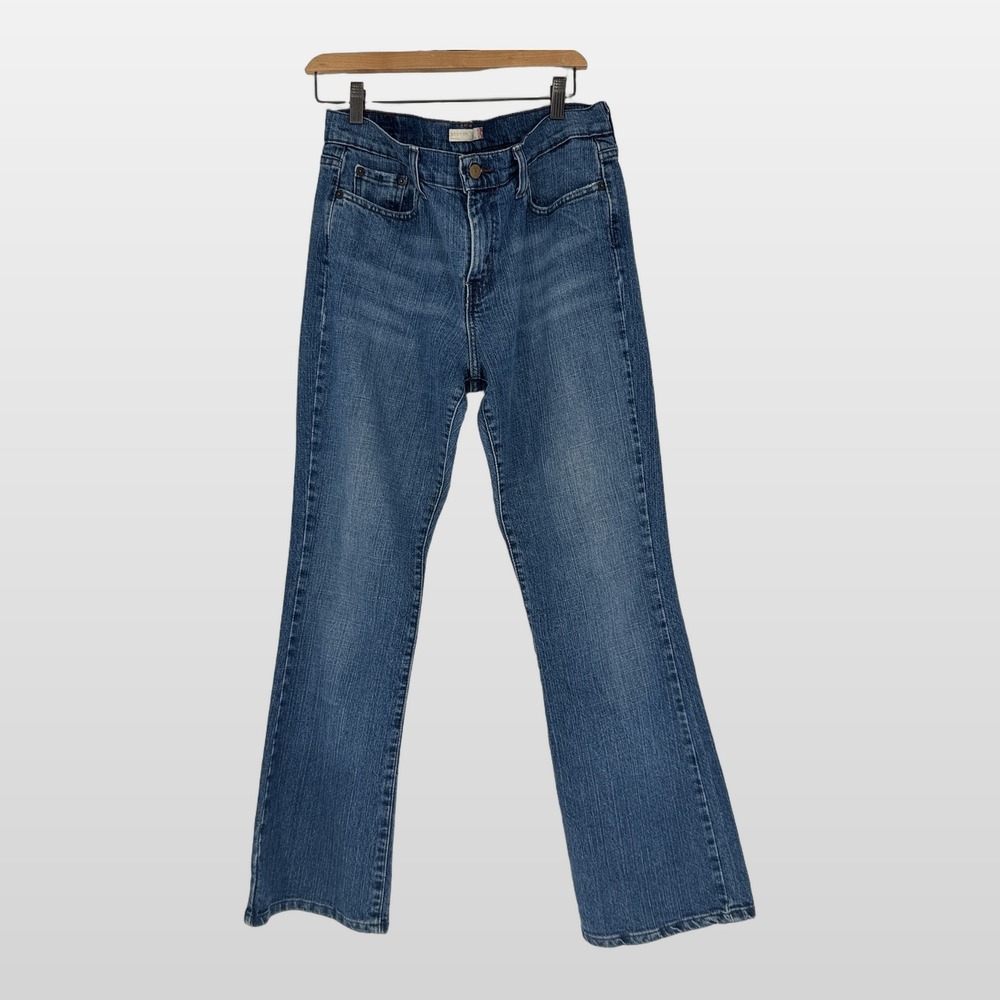 Vintage Levis 515 Jeans Womens 10 Blue Bootcut Denim Mid Rise Western Y2K Indie